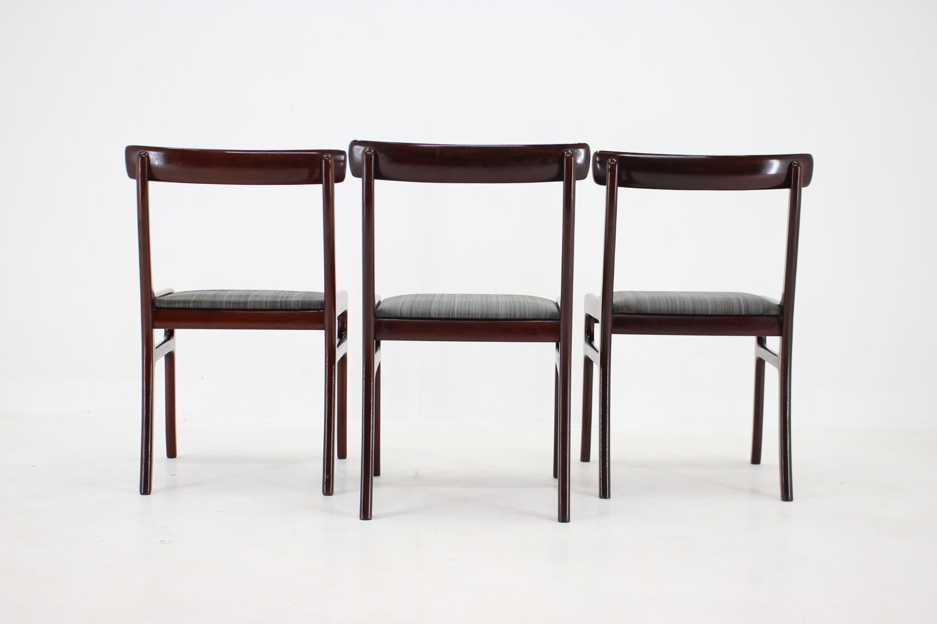 1950s Ole Wanscher chairs in Mahogany Denmark