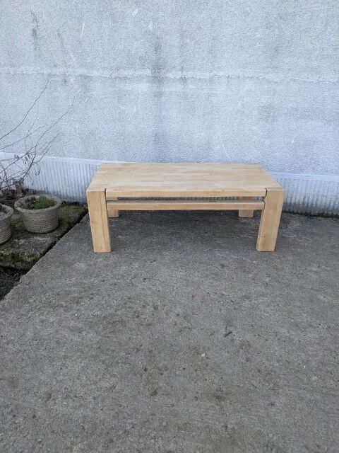 Beech coffee table
