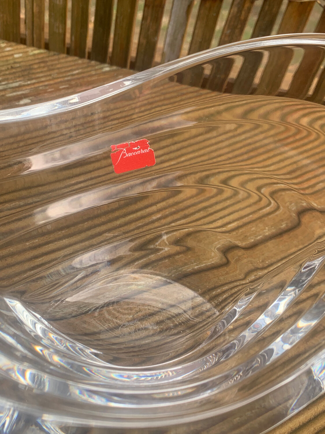 Baccarat crystal cup from the 1970s by Thomas Bastide.