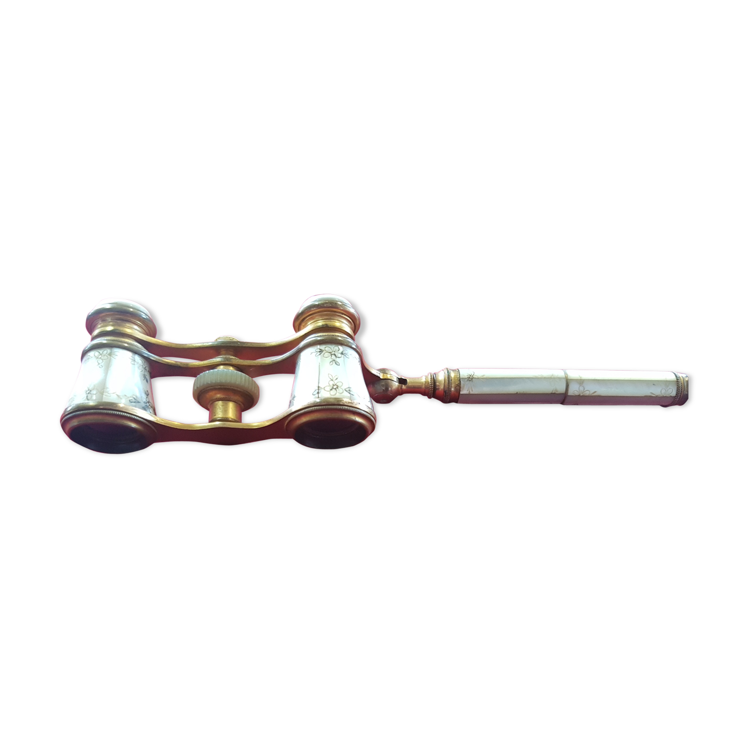 Theatre twins with handle, Napoléon III era