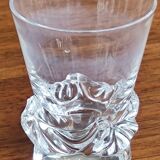 Series 10 crystal glasses Daum France model Sorcy