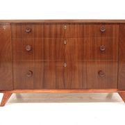 Commode scandinave en acajou, Swedish modern, Suède, 1940