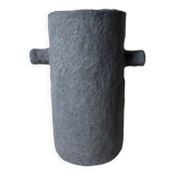 Papier-mâché vase