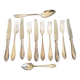 Set of solid silver cutlery Germany