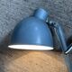 Industrial scissors wall lamp from the 1960s.