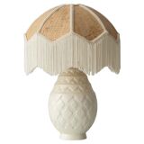 Art Deco "Pineapple" Lamp, Charles Catteau for Boch Frères Keramis, c. 1925