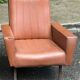 2 club chairs from the 1950s in cognac leather.