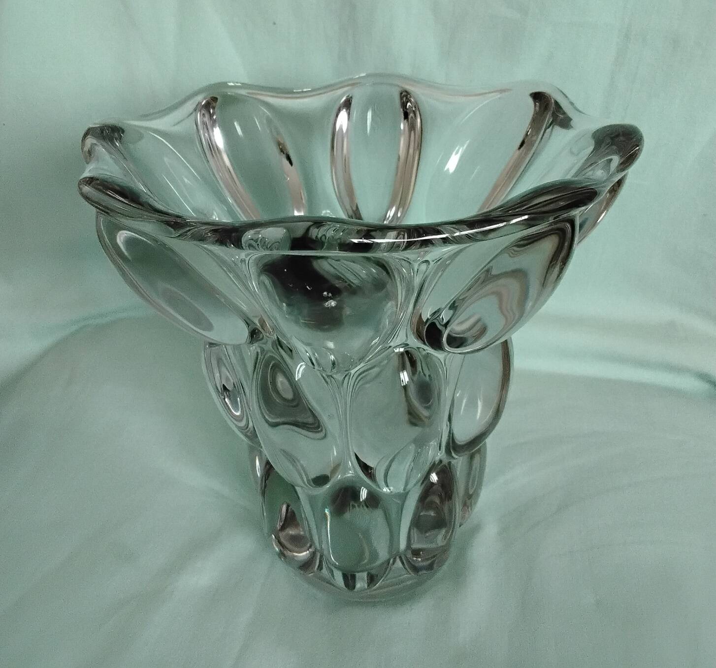 Vase en cristal d'Avesn