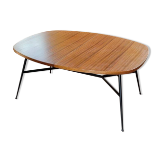 Modular vintage teak coffee table
