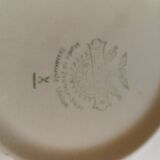 Villeroy and boch, flowers and gilt