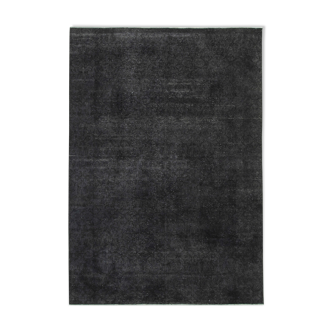 Tapis persan surteint tissé à la main 273 cm x 387 cm tapis en laine noire