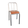 Aluminium and wood chair