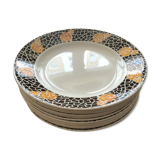 Art Deco flat plates