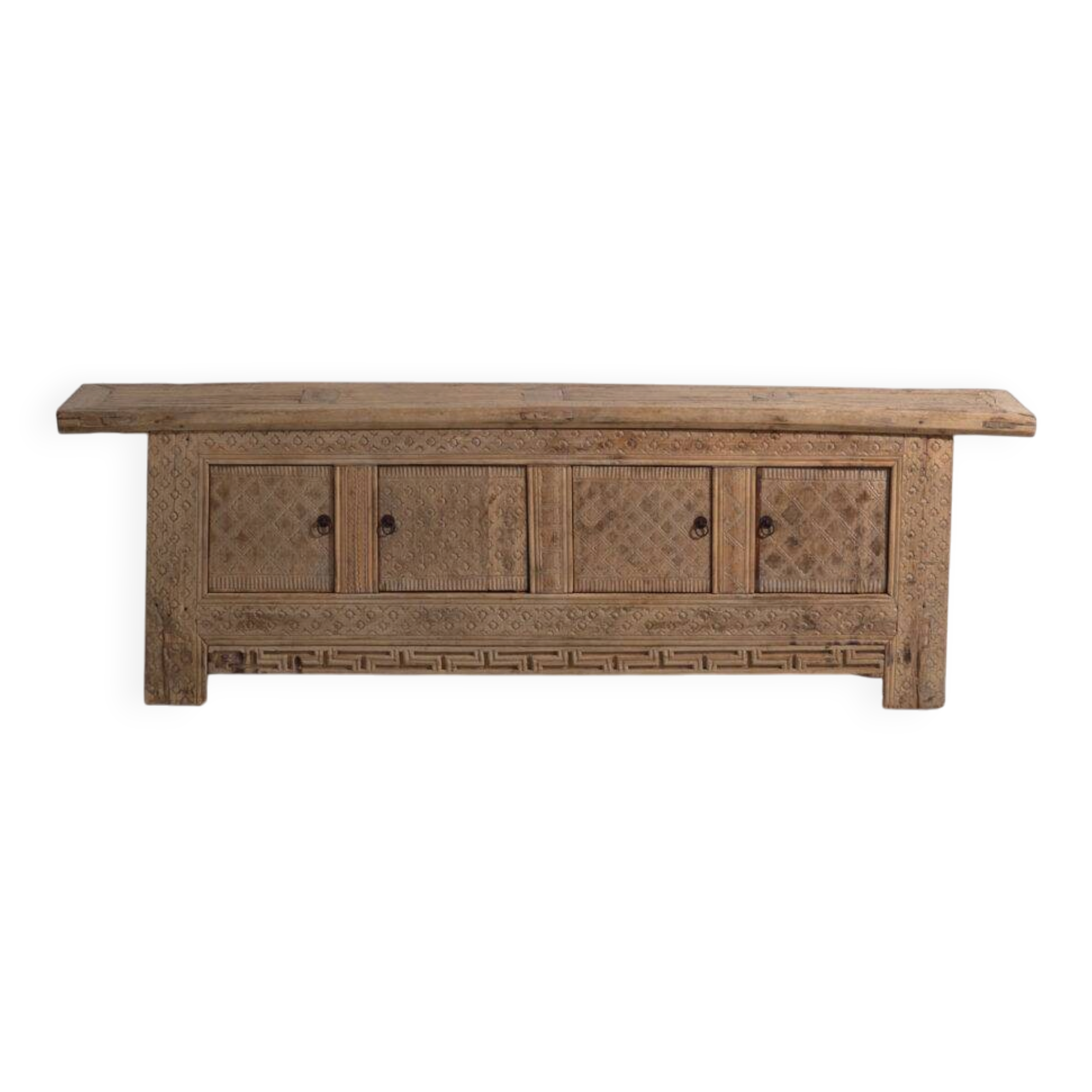 Antique carved pine buffet – China, circa 1900