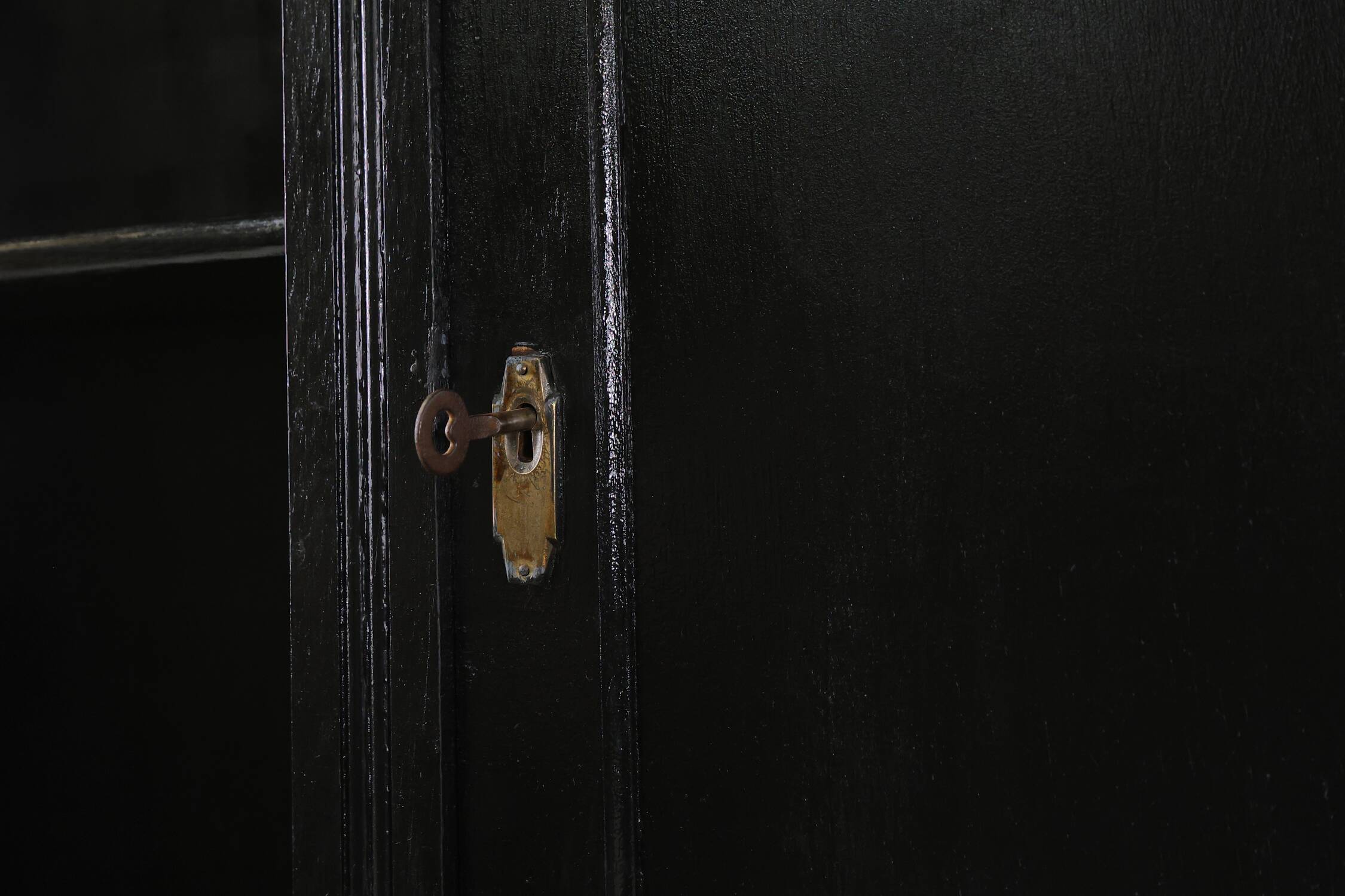 Impressive Art Nouveau Farmacist Cabinet in oak, France ca. 1910