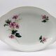 Oval serving dish in Limoges porcelain, Chastagner