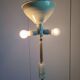 Italian onyx and brass floor lamp
