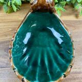 Decorative ceramic catchall in leaf shape – vintage