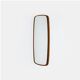 Danish wall mirror in teak, 1960s