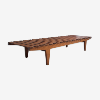 Banc / table basse moderniste 1970