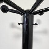 80s Stylish Black Coat Rack and Umbrella Stand