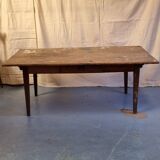 Wooden table with 1 drawer