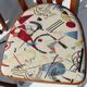 6 chaises Baumann, tissu Kandinsky