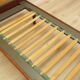 Teak bed, Danish design, 1960s, designer: Hans J. Wegner, manufacturer: Get