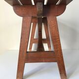 Vintage oak bench years 60
