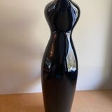 Black sarlat ceramic pitcher