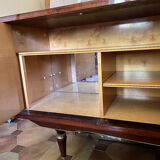 Lacquered wood row NF Meuble Seguin