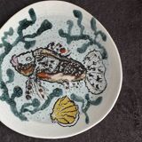 Vintage ceramic plate from Paimpol