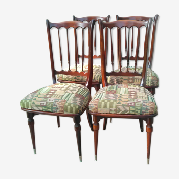 4 old chairs