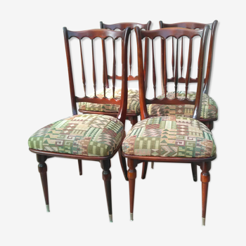 Lot de 4 chaises anciennes