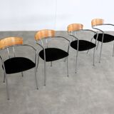 Vintage chairs | dining chairs | Effezeta | 80s