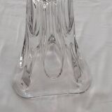 Petit vase cristal en forme de tulipe
