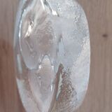 Figurine en cristal de 2 hiboux - mat jonasson