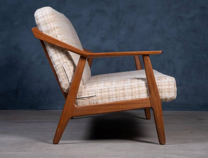 Teak Sofa attributed to H. Brockmann-Petersen for Randers Møbelfabrik, 1960s