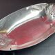 Gallia christofle old basket empty pocket flat silver metal, art nouveau
