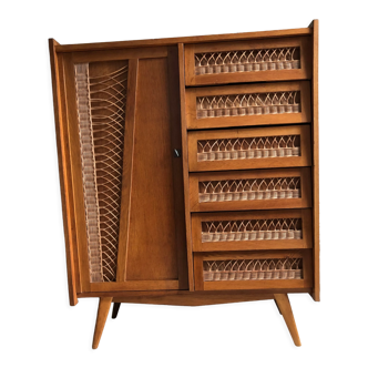 Chest of drawers, half wardrobe
