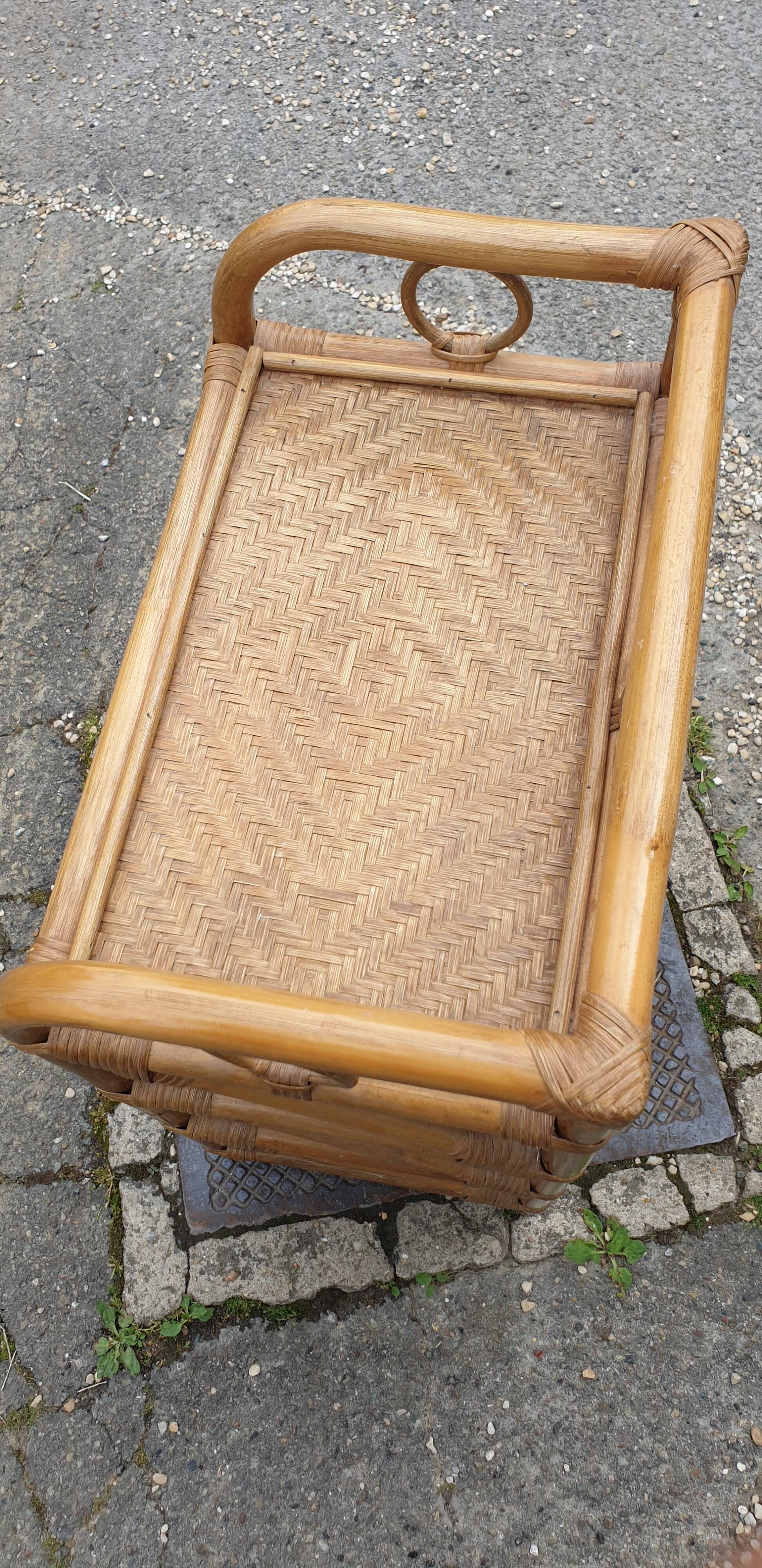 Rattan cabinet 3 drawers