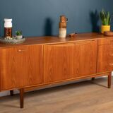 Retro Teak 1960s Long Danish Style Mid Century Sideboard