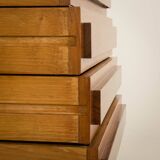 Italian mid century  floor to celling room divider or a bookcase.