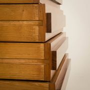 Italian mid century  floor to celling room divider or a bookcase.