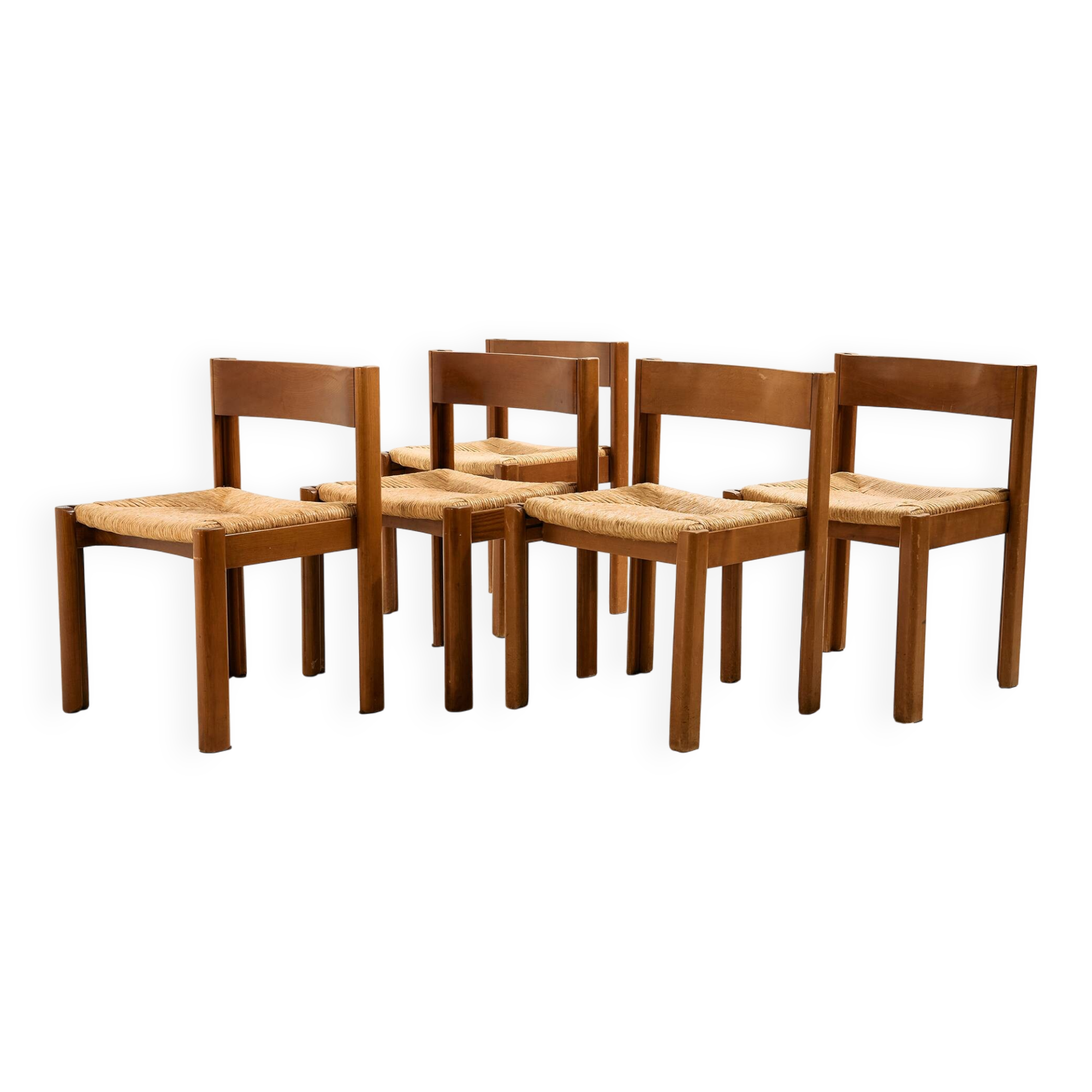 Beech dining chair, Set of 5