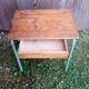 Former mullca mca 321 desk by jacques hitier tube metal & wood