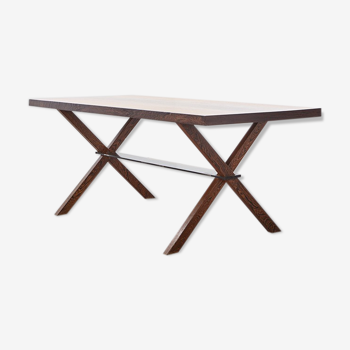 Table à manger Metz & Co Wenge années 1960