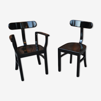 2 Art deco chairs