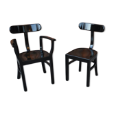 2 fauteuils art déco