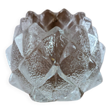 Bougeoir votif Firelfly Nimbus en cristal Orrefors Sweden